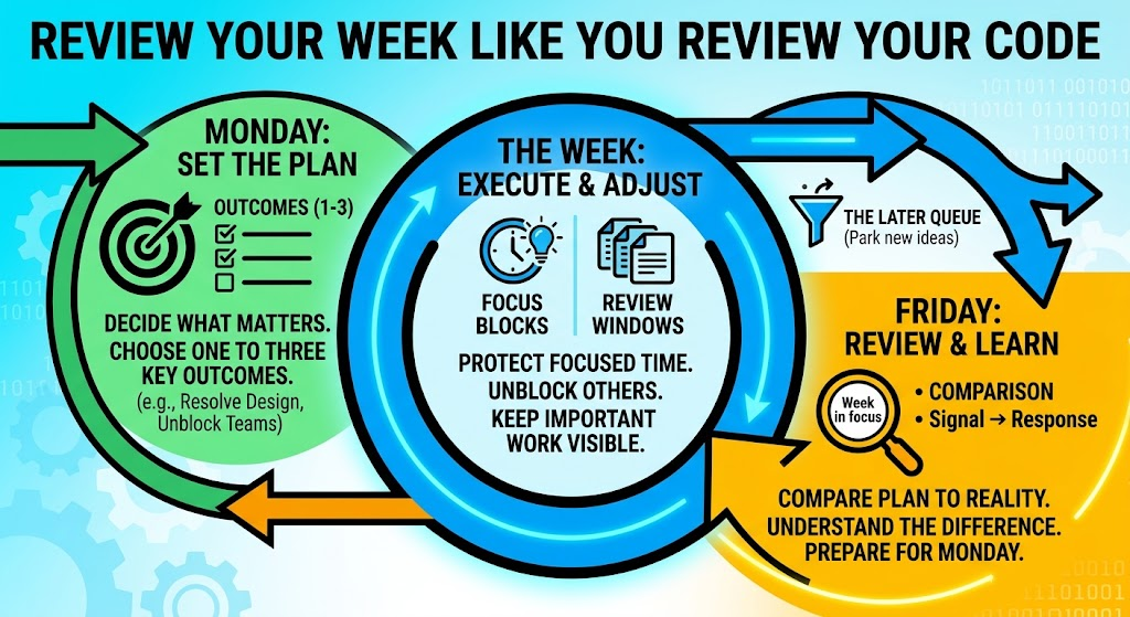 Weekly planning flow